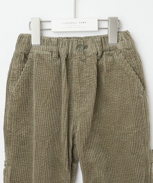 CIAOPANIC TYPY（チャオパニックティピー）の「【KIDS】コーデュロイペインターワイドパンツ（その他パンツ・キッズ・カーキ/アイボリー/ピンク/キャメル・XX-LARGE/SMALL/X-LARGE/LARGE/MEDIUM）」の8枚目の写真