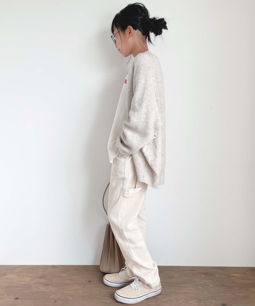 CIAOPANIC TYPY（チャオパニックティピー）の「【KIDS】コーデュロイペインターワイドパンツ（その他パンツ・キッズ・カーキ/アイボリー/ピンク/キャメル・XX-LARGE/SMALL/X-LARGE/LARGE/MEDIUM）」の13枚目の写真