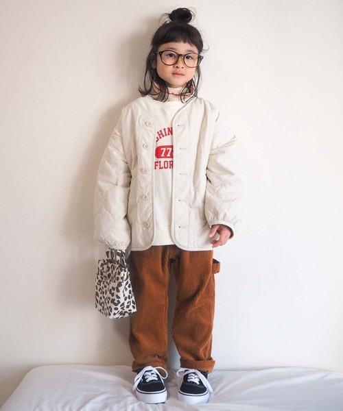 CIAOPANIC TYPY（チャオパニックティピー）の「【KIDS】コーデュロイペインターワイドパンツ（その他パンツ・キッズ・カーキ/アイボリー/ピンク/キャメル・XX-LARGE/SMALL/X-LARGE/LARGE/MEDIUM）」の21枚目の写真