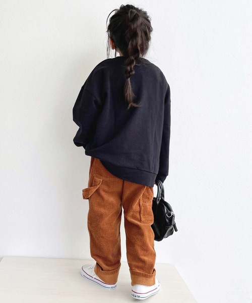 CIAOPANIC TYPY（チャオパニックティピー）の「【KIDS】コーデュロイペインターワイドパンツ（その他パンツ・キッズ・カーキ/アイボリー/ピンク/キャメル・XX-LARGE/SMALL/X-LARGE/LARGE/MEDIUM）」の19枚目の写真