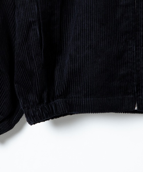 WEGO（ウィゴー）の「WEGO/コーデュロイルーズスウィングトップ（ブルゾン・メンズ・ブラック/ベージュ・MEDIUM/LARGE）」の8枚目の写真