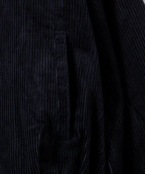 WEGO（ウィゴー）の「WEGO/コーデュロイルーズスウィングトップ（ブルゾン・メンズ・ブラック/ベージュ・MEDIUM/LARGE）」の7枚目の写真