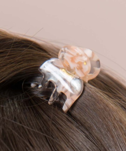 flower（フラワー）の「ベイビーヘアクリップ（バレッタ/ヘアクリップ・レディース・ベージュ/カーキ/ピンク・FREE）」の11枚目の写真