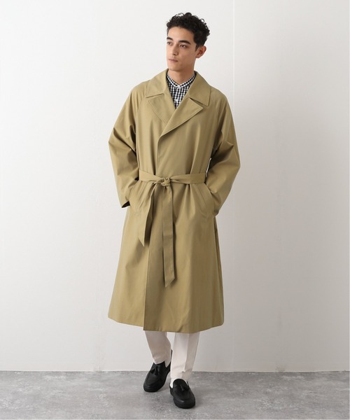 JOINT WORKS（ジョイントワークス）の「JW-OVER TRENCH コート（トレンチコート・メンズ・ブラック/ベージュ・SMALL/MEDIUM/LARGE）」の8枚目の写真