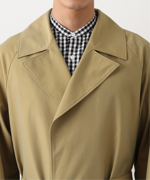 JOINT WORKS（ジョイントワークス）の「JW-OVER TRENCH コート（トレンチコート・メンズ・ブラック/ベージュ・SMALL/MEDIUM/LARGE）」の19枚目の写真