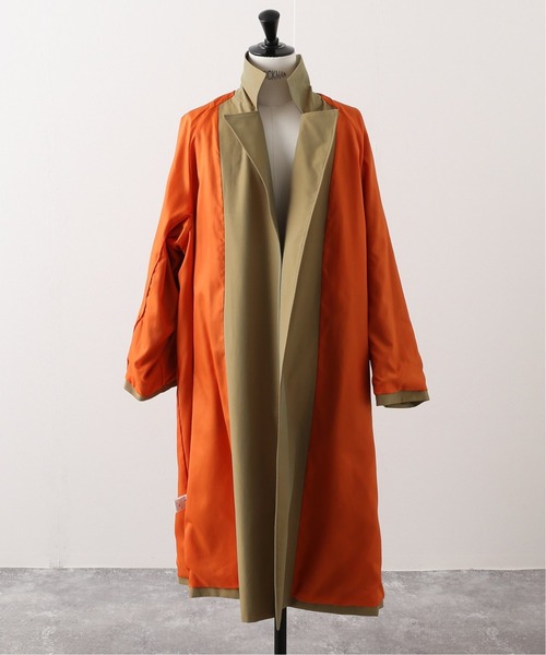 JOINT WORKS（ジョイントワークス）の「JW-OVER TRENCH コート（トレンチコート・メンズ・ブラック/ベージュ・SMALL/MEDIUM/LARGE）」の4枚目の写真