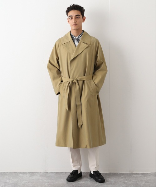 JOINT WORKS（ジョイントワークス）の「JW-OVER TRENCH コート（トレンチコート・メンズ・ブラック/ベージュ・SMALL/MEDIUM/LARGE）」の7枚目の写真