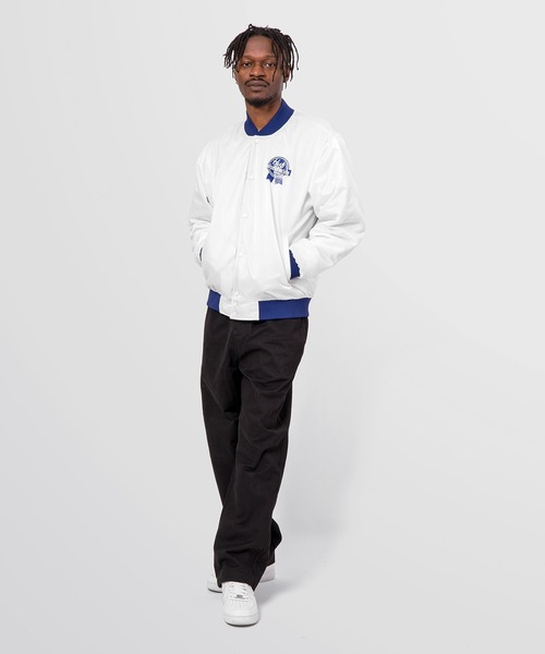 HUF（ハフ）の「HUF X PBR REVERSIBLE JACKET / HUF スタジャン コラボ 