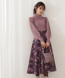 PROPORTION BODY DRESSING | フラワープリントジャガードフレアＳＫ / 1211220020(スカート)