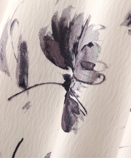 PROPORTION BODY DRESSING（プロポーションボディドレッシング）の「フラワープリントジャガードフレアＳＫ / 1211220020（スカート・レディース・ネイビー/ダークグレー/ホワイト系その他・MEDIUM/SMALL）」の12枚目の写真