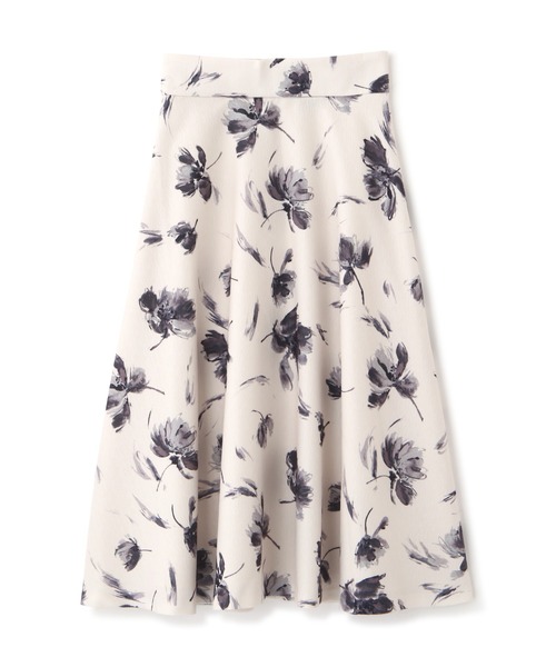 PROPORTION BODY DRESSING（プロポーションボディドレッシング）の「フラワープリントジャガードフレアＳＫ / 1211220020（スカート・レディース・ネイビー/ダークグレー/ホワイト系その他・MEDIUM/SMALL）」の13枚目の写真