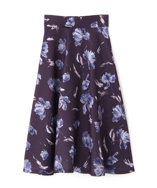 PROPORTION BODY DRESSING（プロポーションボディドレッシング）の「フラワープリントジャガードフレアＳＫ / 1211220020（スカート・レディース・ネイビー/ダークグレー/ホワイト系その他・MEDIUM/SMALL）」の20枚目の写真