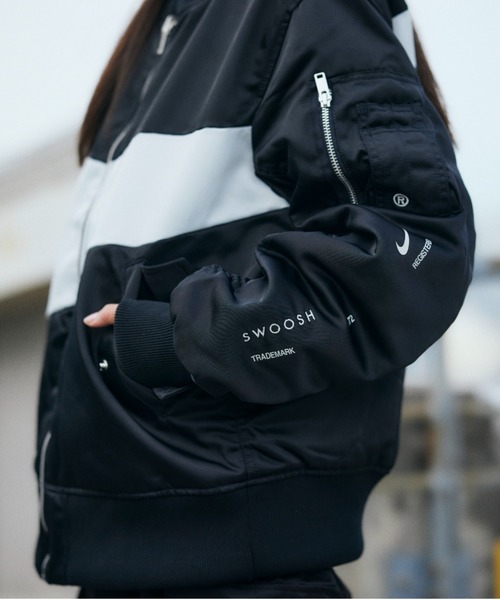 NIKE（ナイキ）の「AS M NSW SYNFL SWOOSH BOMBER DD6056-010