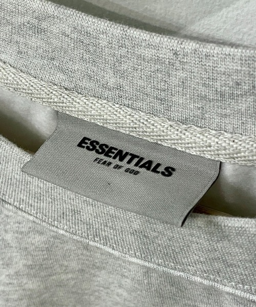 FOG ESSENTIALS(エフオージーエッセンシャルズ)の「ESSENTIALS /エッセンシャルズ バックロゴ クルーネックスウェット(スウェット・メンズ・ブラック/ヘザーグレー/ベージュ/ブラウン/アイボリー・S/M/L/XL)」の11枚目の写真