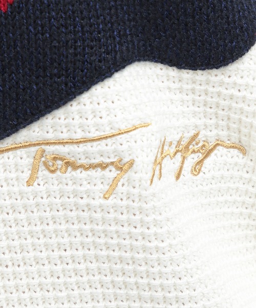 TOMMY HILFIGER（トミーヒルフィガー）の「モーションフラッグセーター（ニット/セーター・レディース・ホワイト・MEDIUM/SMALL/X-SMALL）」の2枚目の写真