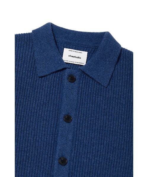 VIVASTUDIO（ビバスタジオ）の「BUTTON CARDIGAN（カーディガン/ボレロ・メンズ・ブラウン/ブルー・MEDIUM/LARGE）」の20枚目の写真