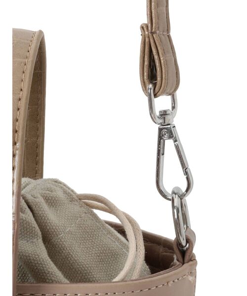 dazzlin（ダズリン）の「ハンドバイカラーカタオシバッグ（ハンドバッグ・レディース・オフホワイト/ベージュ・FREE）」の3枚目の写真