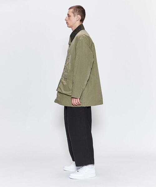 wonderland(ワンダーランド)の「<wonderland> HUNTING COAT/コート(ミリタリージャケット・メンズ・ブラック/オリーブ・1)」の3枚目の写真