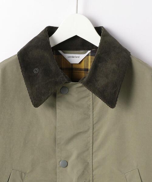 wonderland(ワンダーランド)の「<wonderland> HUNTING COAT/コート(ミリタリージャケット・メンズ・ブラック/オリーブ・1)」の7枚目の写真