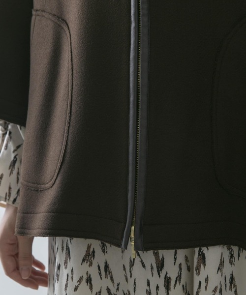 URBAN RESEARCH ROSSO WOMEN（アーバンリサーチ　ロッソ）の「ポンチョコート（その他アウター・レディース・ブラック/ブラウン・FREE）」の18枚目の写真