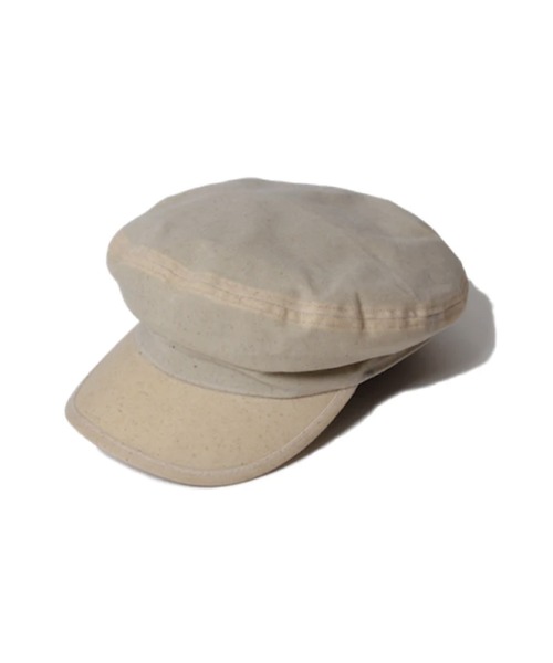 SURREAL(シュルリアル)の「【SURREAL/シュルリアル】Wing_ Waxed Fisherman Hat(キャスケット・メンズ・ブラック/ブラウン/ナチュラル・FREE)」の1枚目の写真