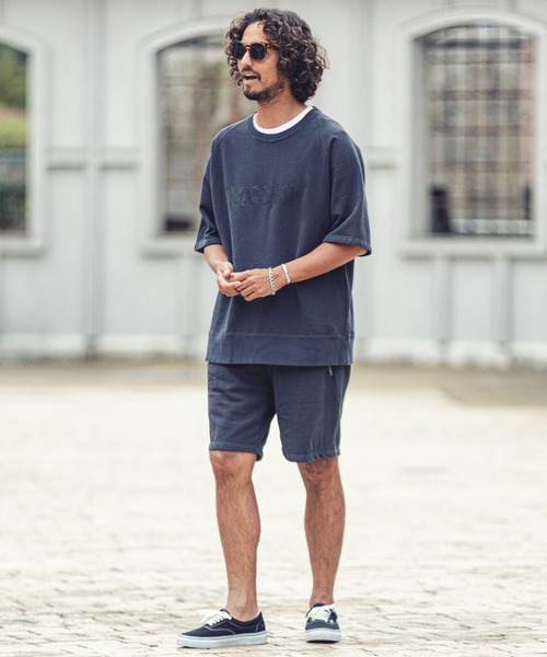 MARBLES(マーブルズ)の「mpa2749-PIGMENT COLOR S-SL SWEAT (BIG SURF)(スウェット・メンズ・チャコール/サックスブルー/ネイビー/レッド/トップグレー・M/L/XL/S)」の16枚目の写真