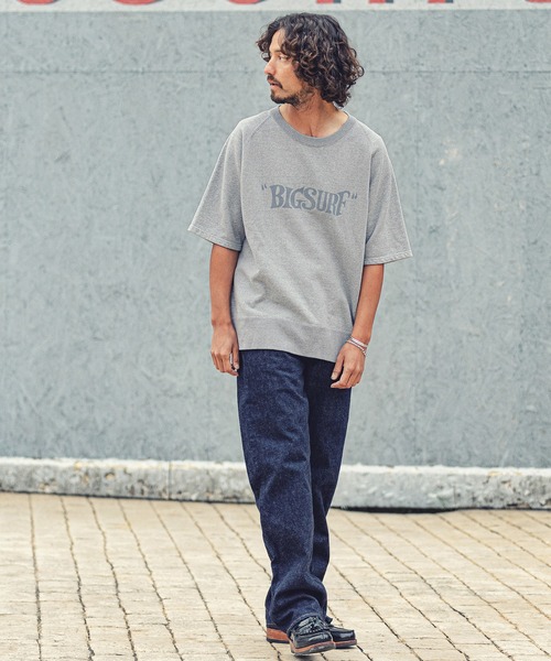 MARBLES(マーブルズ)の「mpa2749-PIGMENT COLOR S-SL SWEAT (BIG SURF)(スウェット・メンズ・チャコール/サックスブルー/ネイビー/レッド/トップグレー・M/L/XL/S)」の22枚目の写真
