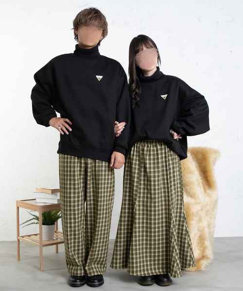 PairPair（ペアペア）の「チェックマーメイドスカート（スカート・レディース・ブラック/グリーン・FREE）」の10枚目の写真