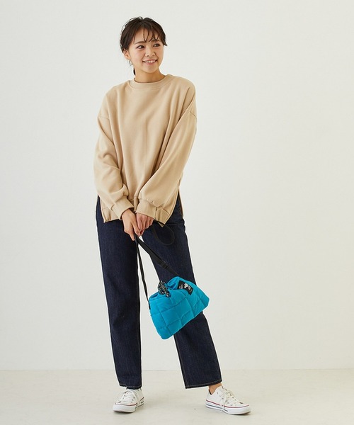 ROOTOTE（ルートート）の「ROOTOTE×NISHIKAWA アップサイクルダウンルートート/サコッシュ フェザールー.アップサイクル-A（ショルダーバッグ・レディース・ブラック/レモンイエロー/ターコイズブルー・FREE）」の15枚目の写真