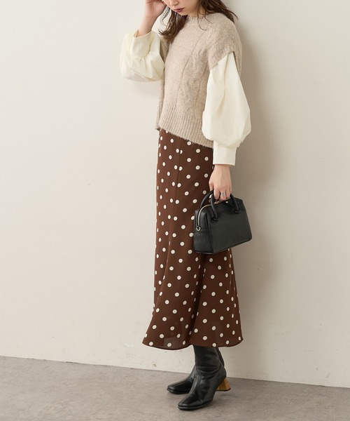 【MOSCHINO COUTURE！】 マルチカラー レトロ プリント スカート MOSCHINO CHEAP & CHIC skirt suit with multi colored buttons