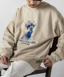 GLOSTER | 【GLOSTER/グロスター】DOG&CAT カラー裏起毛スウェット(スウェット)