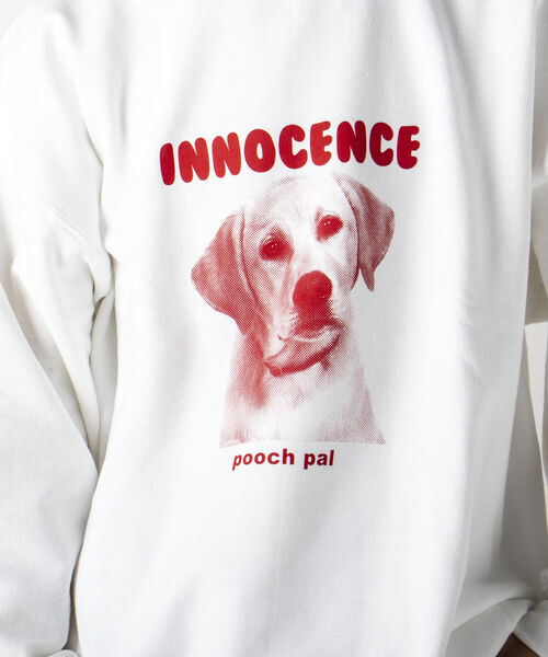 GLOSTER(グロスター)の「【GLOSTER/グロスター】DOG&CAT カラー裏起毛スウェット(スウェット・メンズ・ホワイト/ベージュ/サックスブルー・MEDIUM/LARGE)」の10枚目の写真