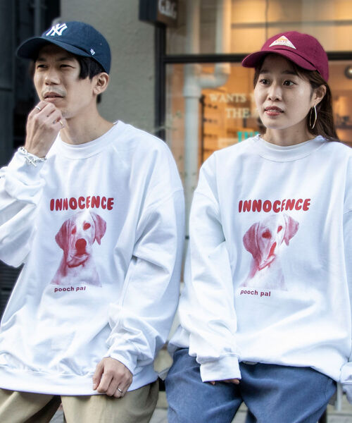 GLOSTER(グロスター)の「【GLOSTER/グロスター】DOG&CAT カラー裏起毛スウェット(スウェット・メンズ・ホワイト/ベージュ/サックスブルー・MEDIUM/LARGE)」の15枚目の写真