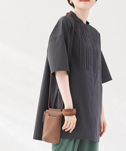 coen（コーエン）の「スリムお財布ショルダーバッグ（ショルダーバッグ・レディース・ブラック/ライム/モカ・FREE）」の3枚目の写真