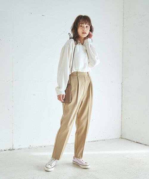 coen（コーエン）の「スリムお財布ショルダーバッグ（ショルダーバッグ・レディース・ブラック/ライム/モカ・FREE）」の6枚目の写真