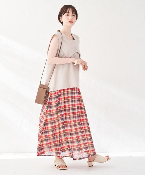 coen（コーエン）の「スリムお財布ショルダーバッグ（ショルダーバッグ・レディース・ブラック/ライム/モカ・FREE）」の10枚目の写真