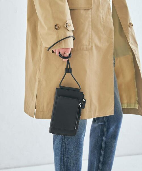 coen（コーエン）の「スリムお財布ショルダーバッグ（ショルダーバッグ・レディース・ブラック/ライム/モカ・FREE）」の15枚目の写真