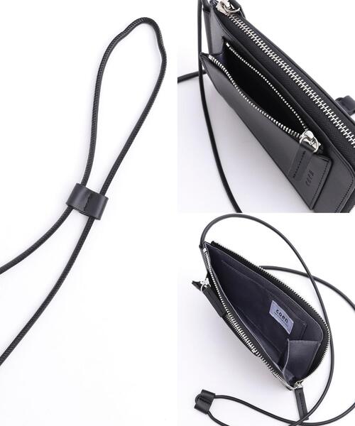 coen（コーエン）の「スリムお財布ショルダーバッグ（ショルダーバッグ・レディース・ブラック/ライム/モカ・FREE）」の22枚目の写真