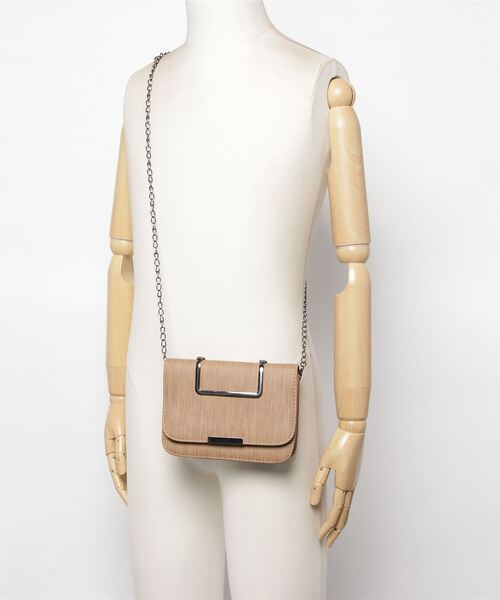 E.TOKYO（イートーキョー）の「E.TOKYO /レディース スモール ショルダーバッグ  (KB240)（ショルダーバッグ・レディース・カーキ/ブラック/グリーン・FREE）」の7枚目の写真