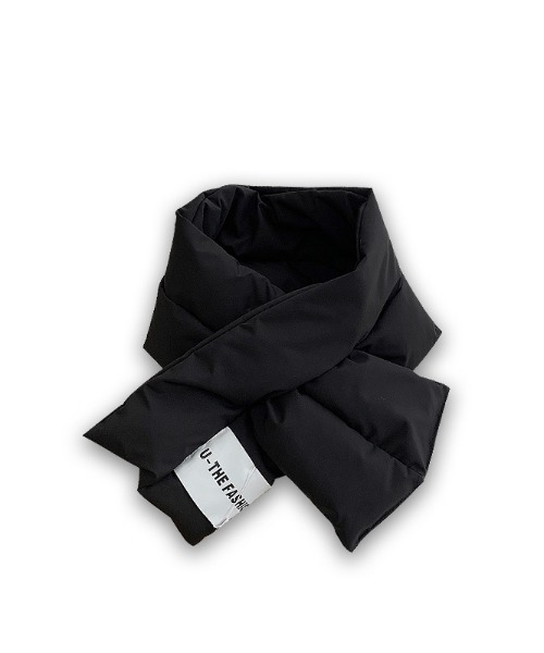 MANGROVE（マングローブ）の「キルティングダウンマフラー（マフラー・レディース・ブラック/ライトピンク/ホワイト/ベージュ・FREE）」の20枚目の写真