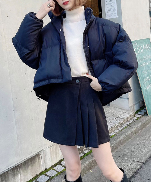 Voyage titty&Co.PETIT（ボヤージュティティアンドコープチ）の「【Voyage titty&Co. PETIT】起毛プリーツスカパン（スカート・レディース・ブラック/ブラウン・SMALL/MEDIUM）」の5枚目の写真