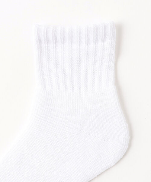 BEAMS(ビームス)の「BEAMS / パイルソックス 2P(ソックス/靴下・メンズ・ホワイト/ブラック/オフホワイト・ONE SIZE)」の4枚目の写真
