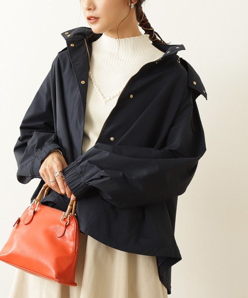 N.（N. Natural Beauty Basic）（エヌエヌナチュラルビューティーベーシック）の「◆マウンテンパーカー（パーカー・レディース・ホワイト/ベージュ/ネイビー・MEDIUM）」の3枚目の写真