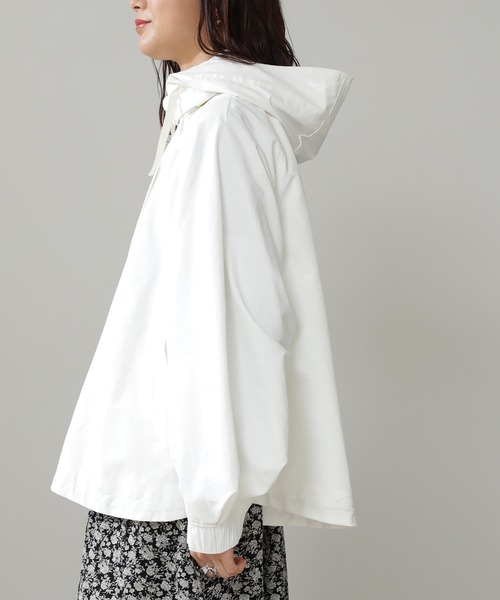 N.（N. Natural Beauty Basic）（エヌエヌナチュラルビューティーベーシック）の「◆マウンテンパーカー（パーカー・レディース・ホワイト/ベージュ/ネイビー・MEDIUM）」の13枚目の写真