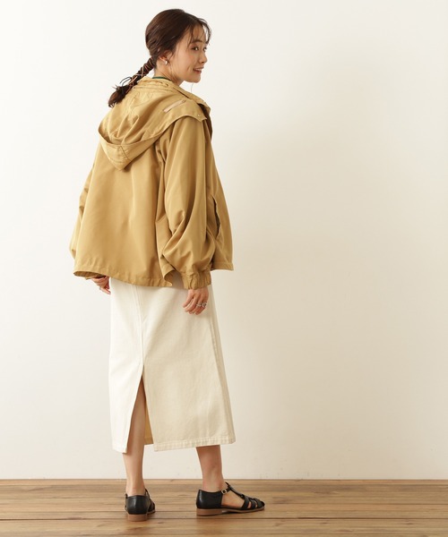 N.（N. Natural Beauty Basic）（エヌエヌナチュラルビューティーベーシック）の「◆マウンテンパーカー（パーカー・レディース・ホワイト/ベージュ/ネイビー・MEDIUM）」の8枚目の写真