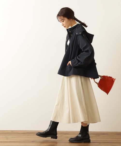 N.（N. Natural Beauty Basic）（エヌエヌナチュラルビューティーベーシック）の「◆マウンテンパーカー（パーカー・レディース・ホワイト/ベージュ/ネイビー・MEDIUM）」の12枚目の写真