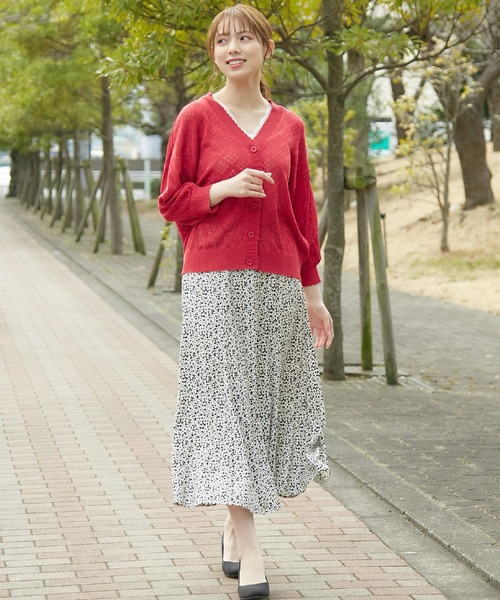 Honeys（ハニーズ）の「レース使いタンクトップ（タンクトップ・レディース・ブルー/ライトグレー/ブラック/ホワイト/ピンク系その他/モカ・LL/S/L/M）」の12枚目の写真