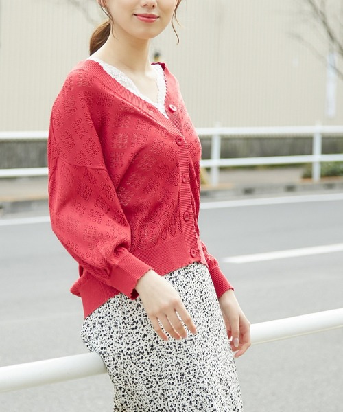 Honeys（ハニーズ）の「レース使いタンクトップ（タンクトップ・レディース・ブルー/ライトグレー/ブラック/ホワイト/ピンク系その他/モカ・LL/S/L/M）」の14枚目の写真