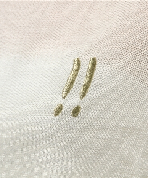 OUTLET（アウトレット）の「【who's who Chico】ラメ刺繍ニットプルオーバー（ニット/セーター・レディース・グレー/ネイビー/ホワイト・FREE）」の9枚目の写真