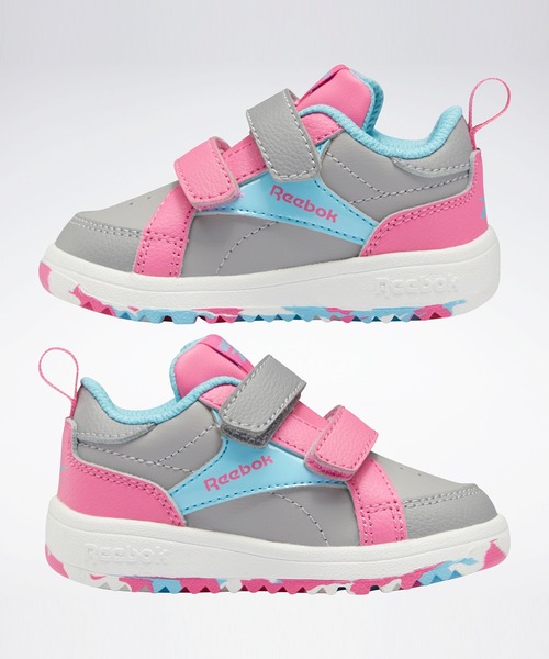 Reebok(リーボック)の「ウィーボック クラスプ ロー / Weebok Clasp Low(スニーカー・キッズ・グレー系その他/ベージュ系その他・12cm/15.0cm/16.0cm/14.0cm/13.0cm)」の4枚目の写真